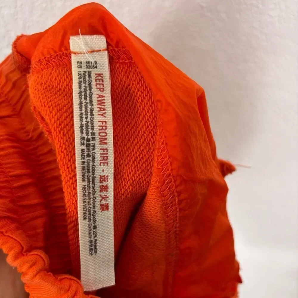 Free People Movement Dark Orange Short‎ Terry Cloth Shorts
